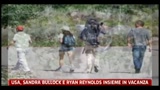 19/08/2011 - Usa, Sandra Bullock e Ryan Reynolds insieme in vacanza