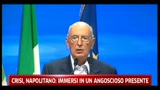 21/08/2011 - Crisi, Napolitano: immersi in un angoscioso presente