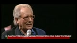22/08/2011 - Il cantautore Enzo Jannacci dimesso oggi dall'ospedale