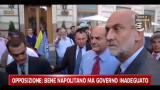 Opposizione: bene Napolitano, ma governo inadeguato
