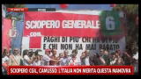 Sciopero CGIL, Camusso: l'Italia non merita questa Manovra