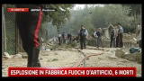 Esplosione in fabbrica fuochi d'artificio, 6 morti