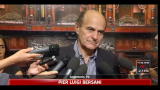 Bersani: governo dovrebbe avere più dignità
