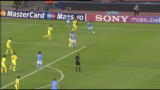 Napoli-Villareal 1-0, gol di Hamsik (14')