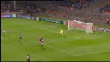 Lione-GNK Dinamo 1-0, gol di Gomis (23')