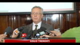 Patrimonio, Tremonti: attivo pubblico pari a debito