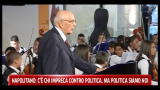 Napolitano:o il paese cresce insieme o non cresce