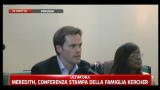 Meredith,conferenza stampa della famiglia Kercher - pt 01