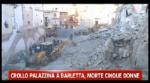 Crollo palazzina a Barletta, morte cinque donne