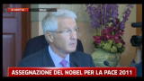 Oslo, assegnato il Premio Nobel per la Pace 2011