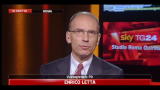 Letta a SkyTG24: opposizioni unite è base per alternativa