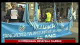 Milano, presidio sindacati autonomi polizia