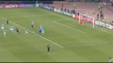 Napoli-Bayern, 65' rigore Gomez