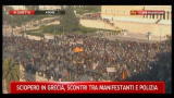 19/10/2011 - Sciopero Grecia, scontri tra manifestanti e Polizia