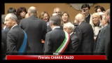 Napolitano a Pisa, applausi e contestazioni