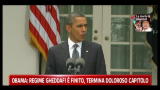 Obama: termina doloroso capitolo
