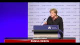 Merkel, ridurre debito pubblico per riconquistare mercati