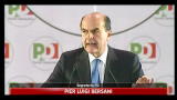 Bersani: il governo smetta di cercare scuse