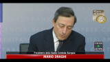 Draghi: le prospettive inflazionistiche sono in calo