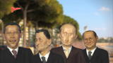 Gli Sgommati, i leader del mondo prendono in giro Berlusconi