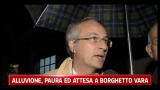 Alluvione, paura ed attesa a Borghetto Vara