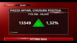 07/11/2011 - Piazza Affari, chiusura positiva