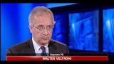 Governo Monti, intervista a Walter Veltroni