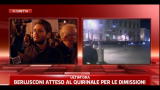 12/11/2011 - L'attesa di Berlusconi al Quirinale