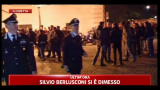 12/11/2011 - Silvio Berlusconi si è dimesso