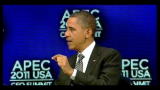 Crisi, Obama: positivi gli sviluppi in Italia