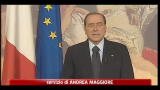 Berlusconi: dimesso per senso di responsabilità