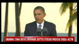 Obama: Cina deve operare sotto stesse regole degli altri