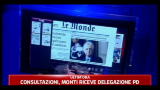I giornali di martedi 15 Novembre