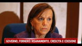 Governo,Fornero:risanamento,crescita e coesione