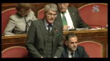 Governo Monti, al Senato intervento di Castelli