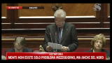 Monti in Senato: ascoltate, non applaudite