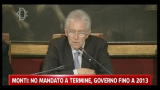 19/11/2011 - Monti: no mandato a termine,governo fino al 2013
