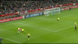 Arsenal-Dortmund 1-0, gol di Van Persie (49')