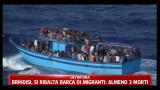 Brindisi, si ribalta barca migranti