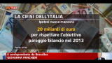 Monti all' Eurogruppo a Bruxelles