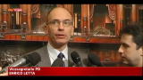 Letta, ci aspettiamo crescita e meno sprechi della politica
