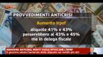 Manovra anticrisi, Monti vuole ritoccare l'Irpef
