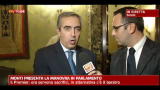 Manovra, le parole di Gasparri