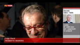 Manovra, interviene l'ex ministro Maroni