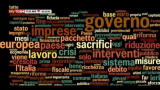La tag cloud della manovra