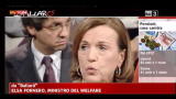 07/12/2011 - Pensioni , Elsa Fornero interviene a Ballarò