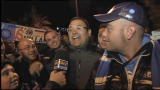 07/12/2011 - Napoli, esaltazione dei tifosi 