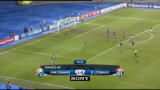 Dinamo Zagabria - Lione 1-1, gol di Gomis (45')