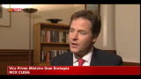 GB, Clegg: isolamento Londra fattore pericoloso