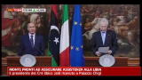 15/12/2011 - Monti, pronti ad assicurare assistenza alla Libia